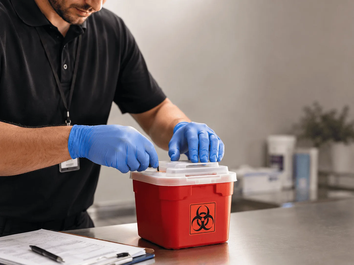 Why choose Sharps Waste Disposal in Hills, IA